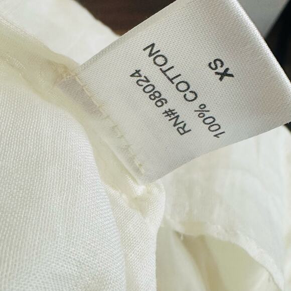 LOVE THE LABEL Ines Ivory Floral Ruffle Tiered Dress NWOT Womans XS - Picture 11 of 11